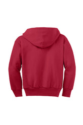 Red Fleece Red Full-Zip Hooded | Sweatshirt | ROTD Crafter's Corner